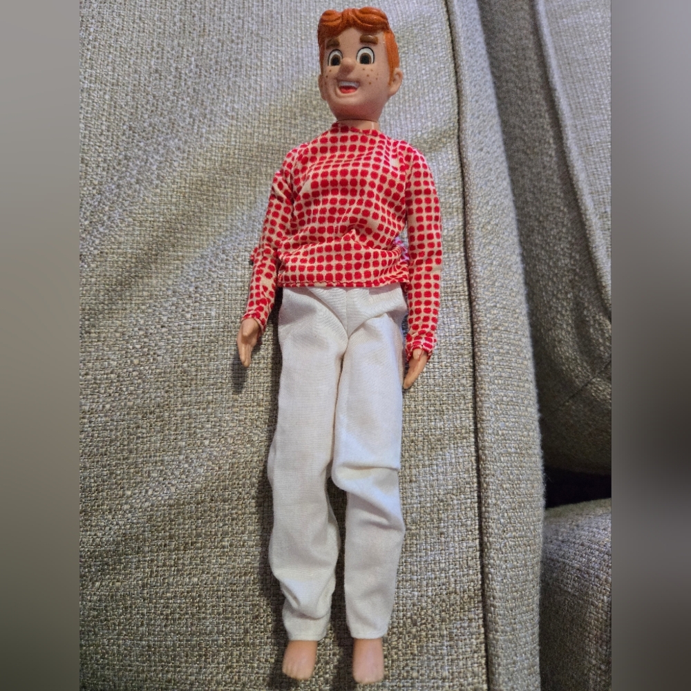 VTG 1975 ARCHIE ANDREWS Vintage Marx 9” Figure Doll Toy Comics RARE